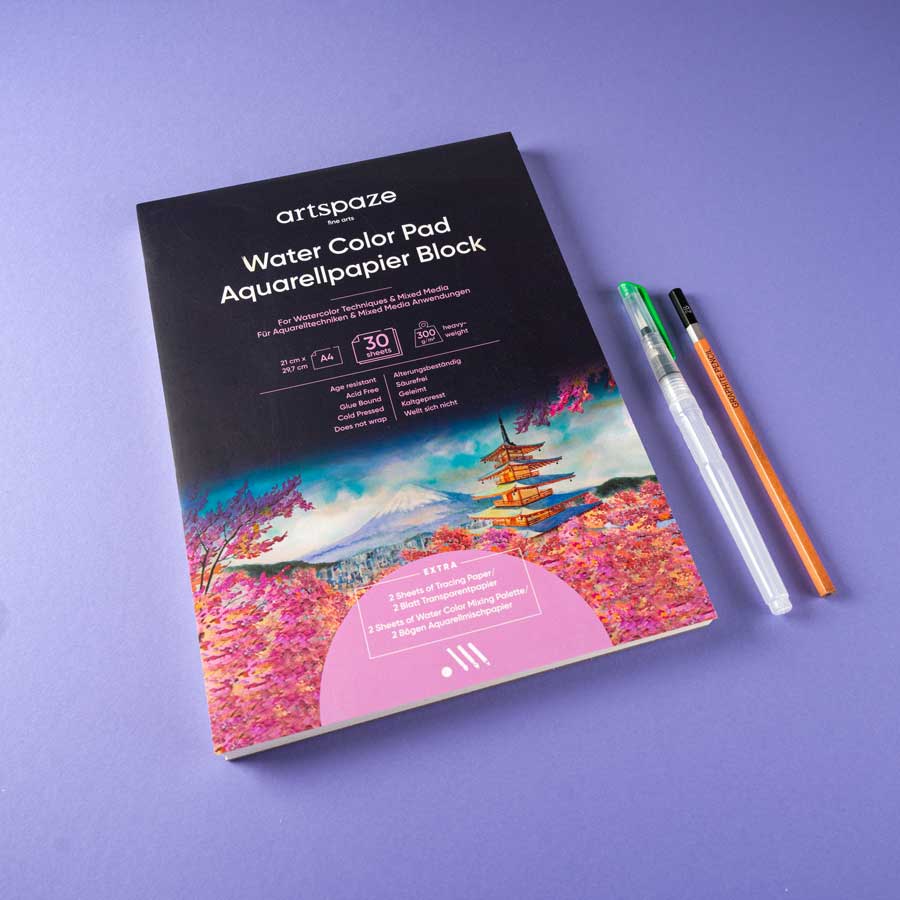 Artspaze Water Color Pad A4 30 Sheets – Upcrate