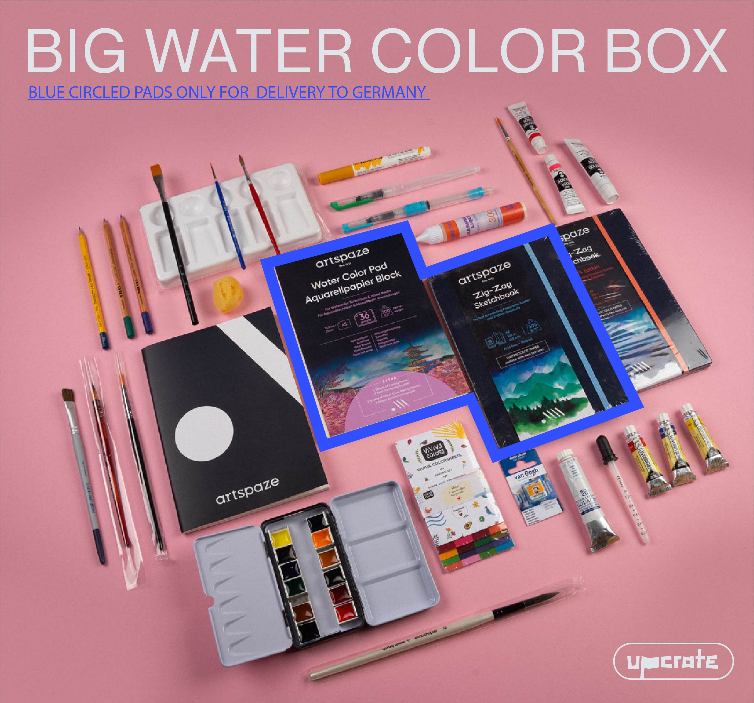 Watercolor Magic! Big Box – Upcrate